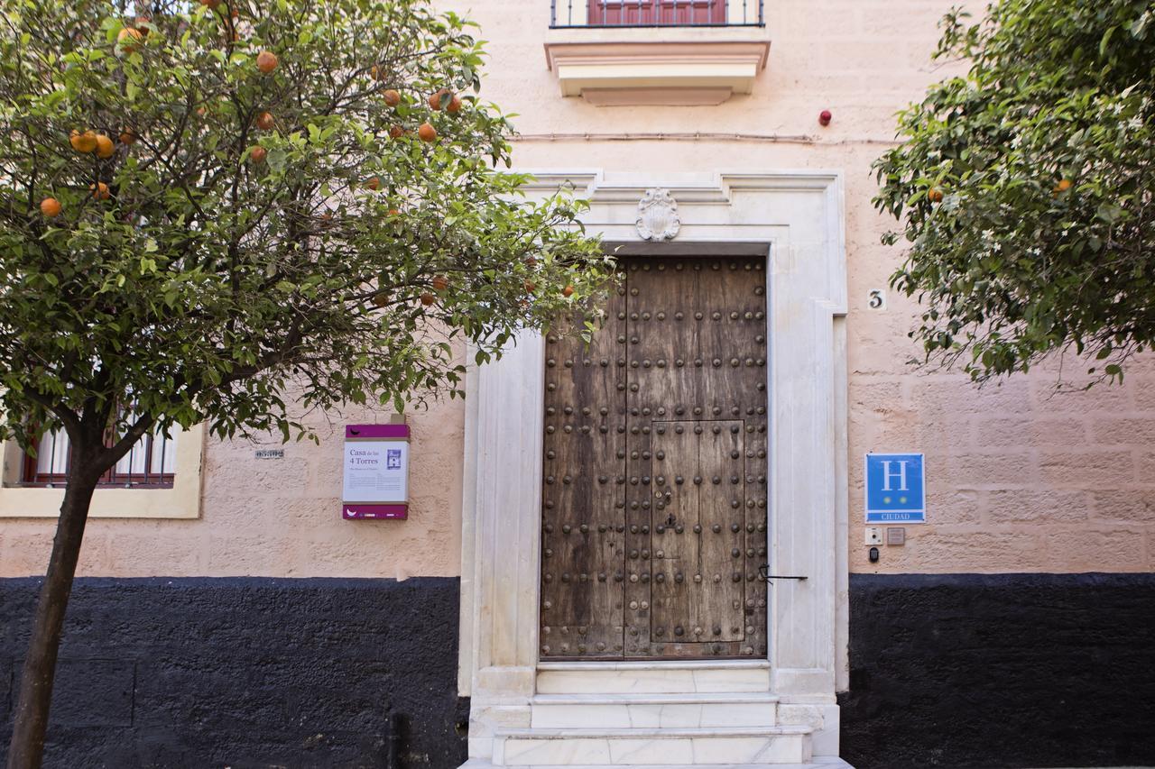 Hotel Casa De Las Cuatro Torres Cadiz Exterior photo