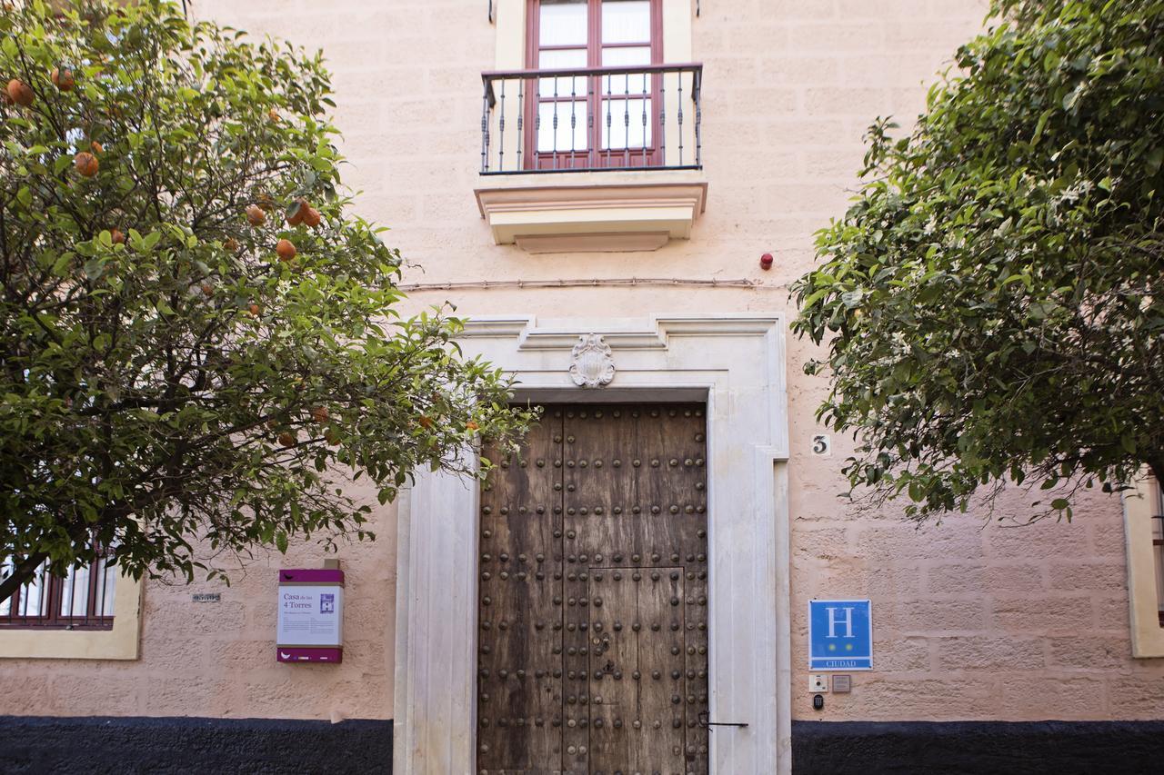 Hotel Casa De Las Cuatro Torres Cadiz Exterior photo